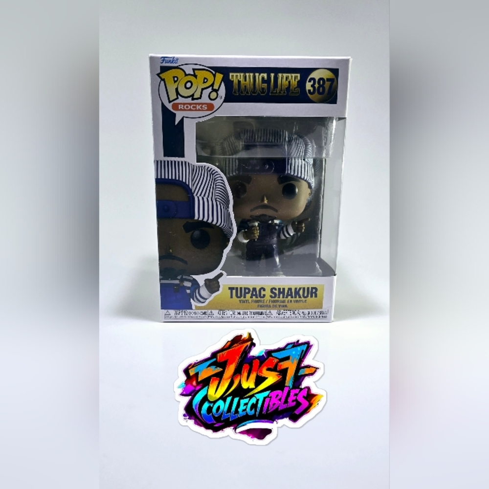 Funko POP! Rocks: THUG LIFE 387- CollectibleFunko POP! Rocks: Tupac Shakur